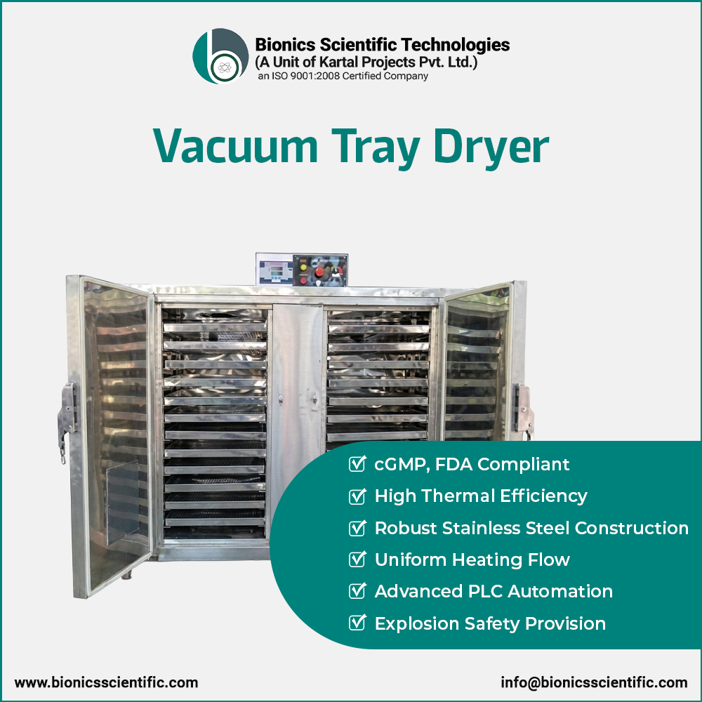 Vacuum Tray Dryer